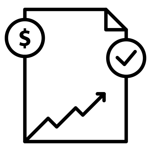 Icono de Solidez Financiera para el Éxito